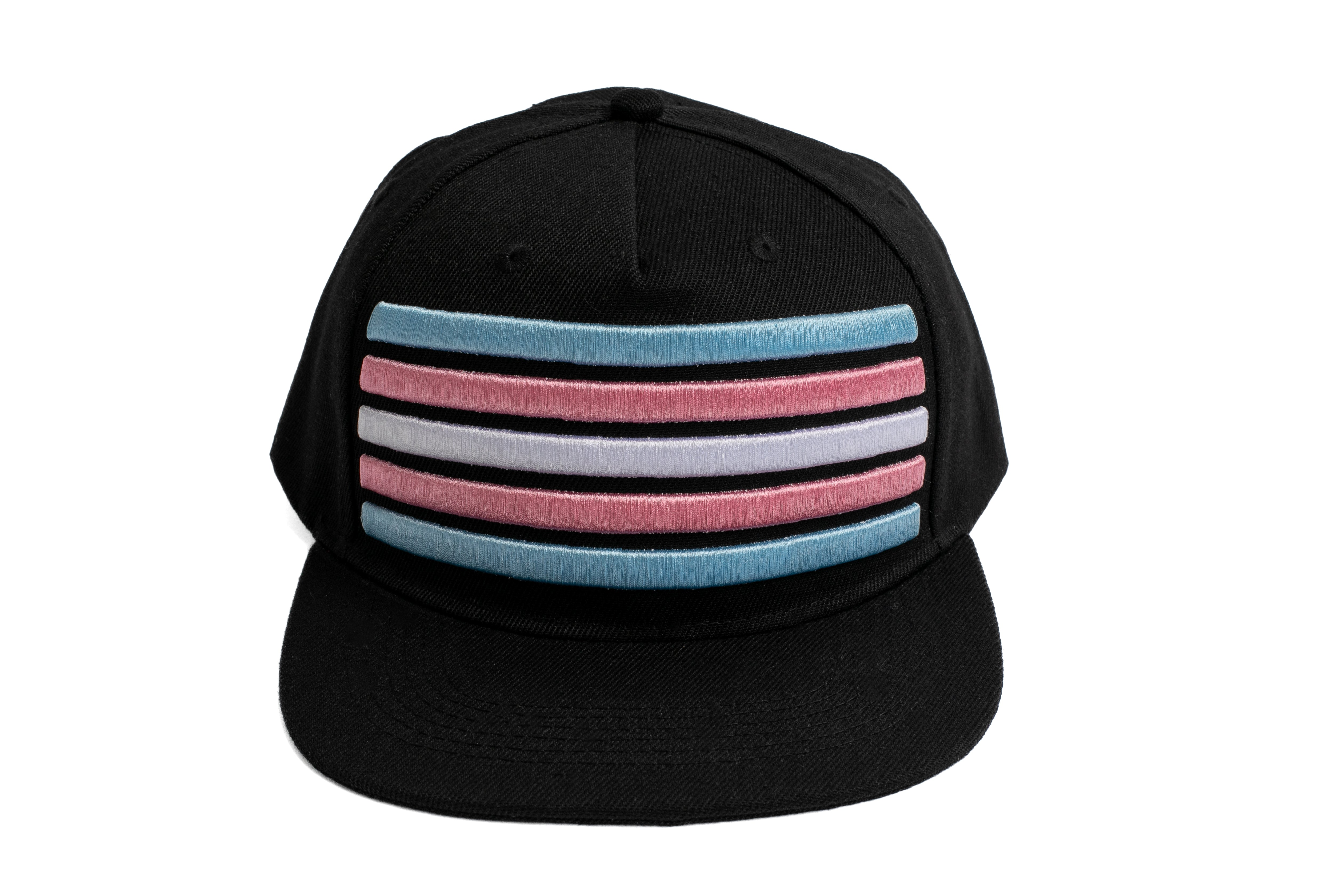 Trans Pride Flat Billed Snap Back Cap