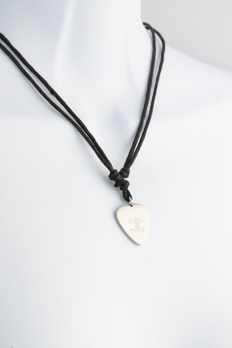 Lesbian Pride Stainless Steel Guitar Pick Necklace