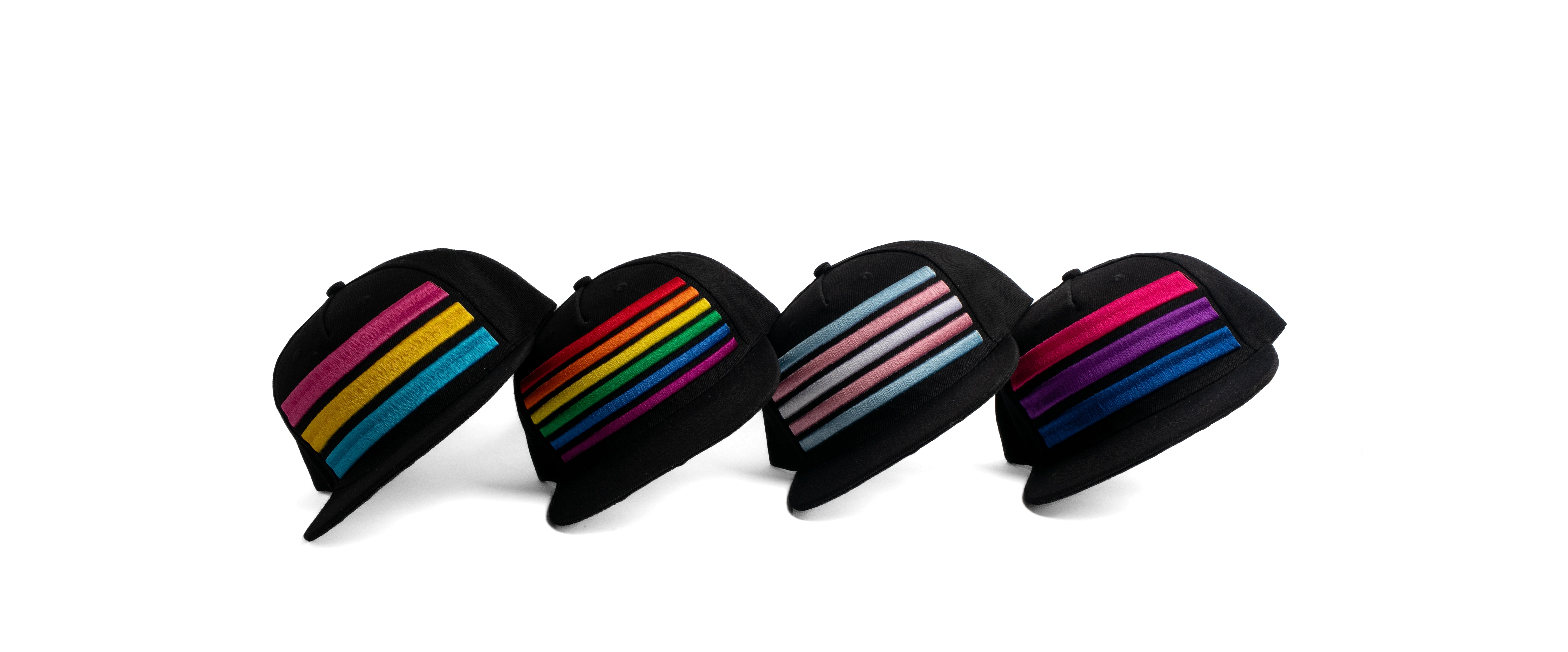 LGBT Pride Rainbow Snap Back Hat – Outer Peace Gear