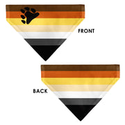 Bear Pride Flag Pet Bandana