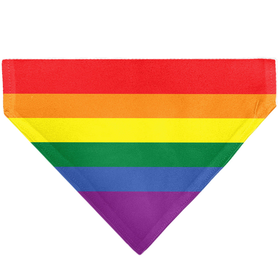 Pet Bandana - Rainbow Pride Flag