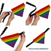Pet Bandana - Rainbow Pride Flag