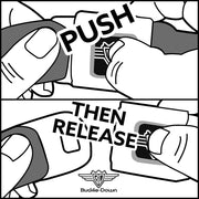 BD Seatbelt Belt -Bear Pride Flag Belt