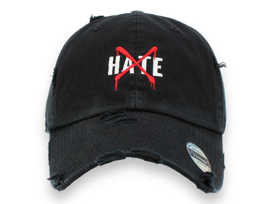 No Hate adjustable baseball cap