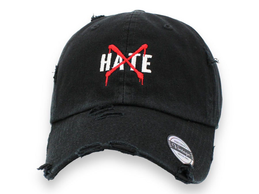 No Hate adjustable baseball cap