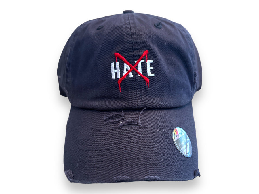 No Hate adjustable baseball cap