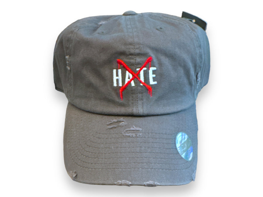 No Hate adjustable baseball cap