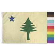 Maine 1901 LGBTQ+ Pride Flag