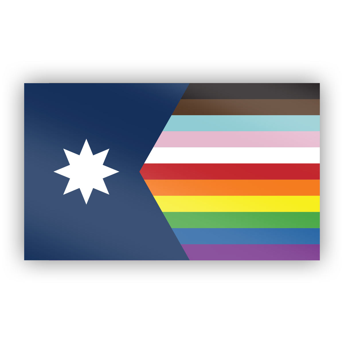 Minnesota LGBTQ Pride Flag Sticker
