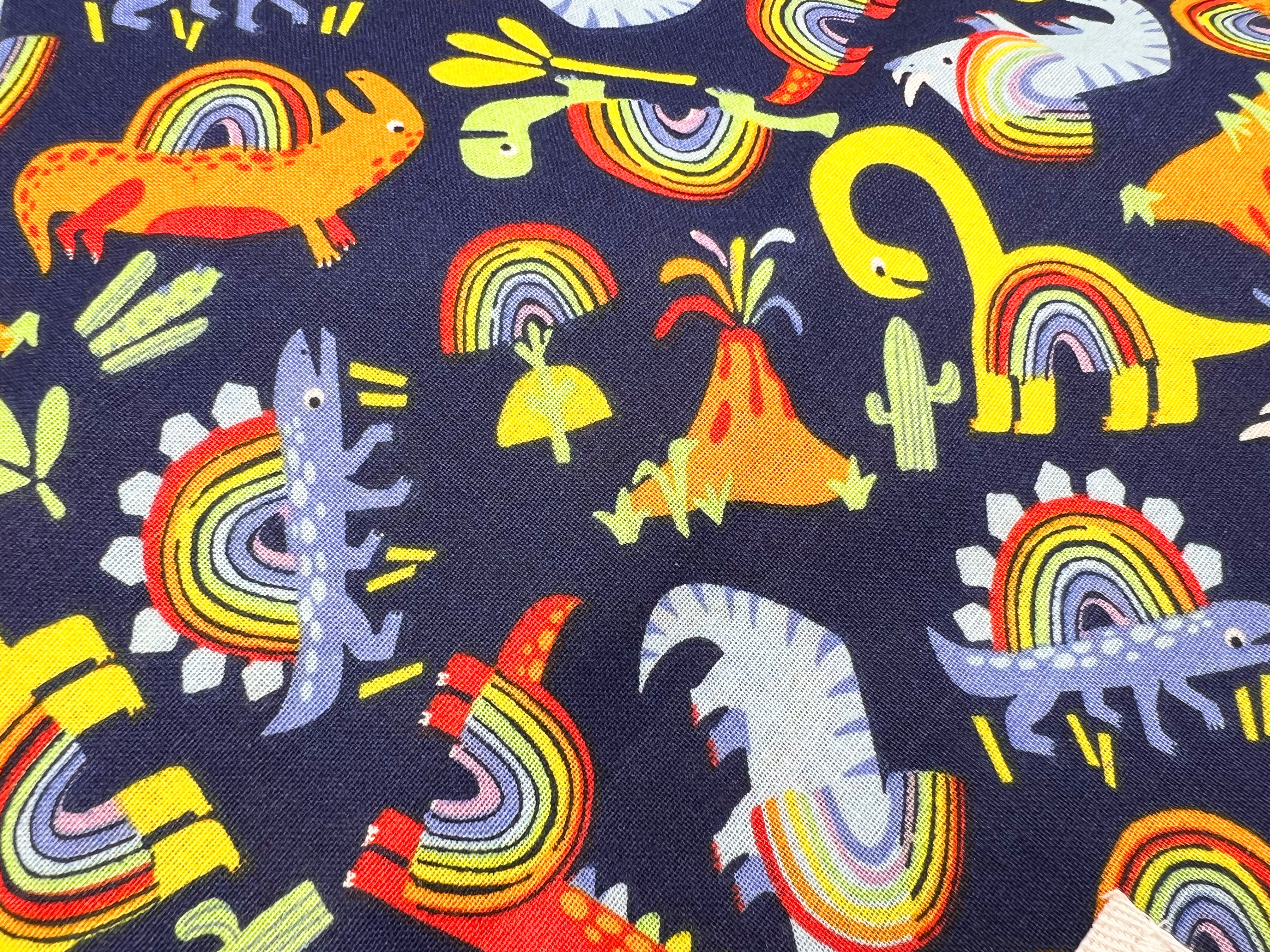 Rainbow Dinosaurs Bandana
