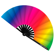 Rainbow Rave Fan (UV)