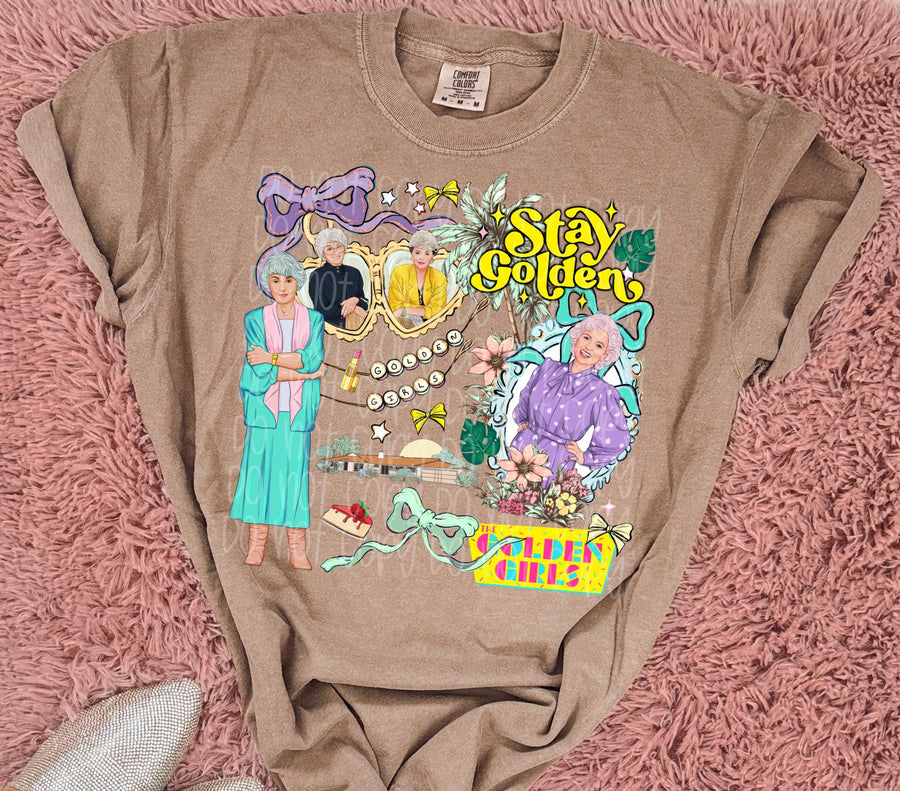 Golden Girls Locket Graphic T-Shirt