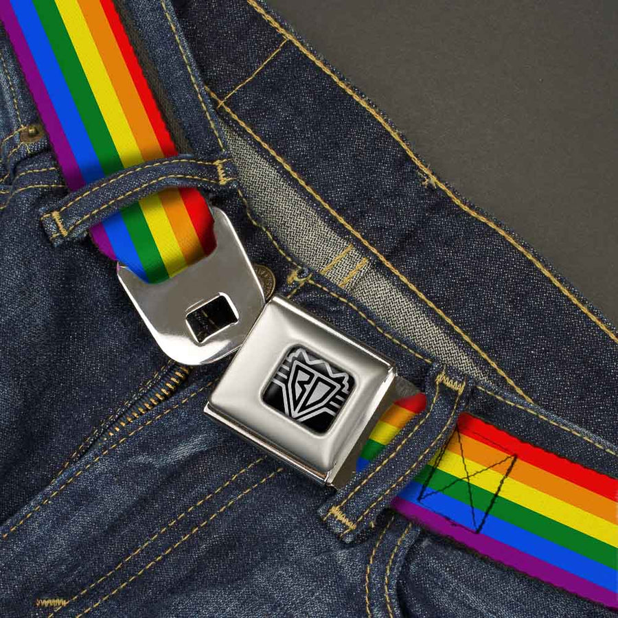 Rainbow LGBTQ+ Pride Flag Seatbelt Belt