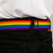 Rainbow LGBTQ+ Pride Flag Seatbelt Belt