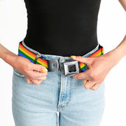 Rainbow LGBTQ+ Pride Flag Seatbelt Belt