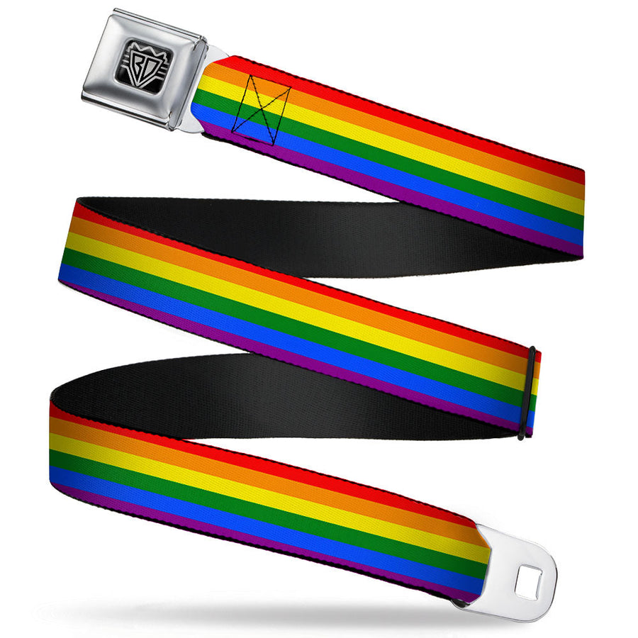 Rainbow LGBTQ+ Pride Flag Seatbelt Belt