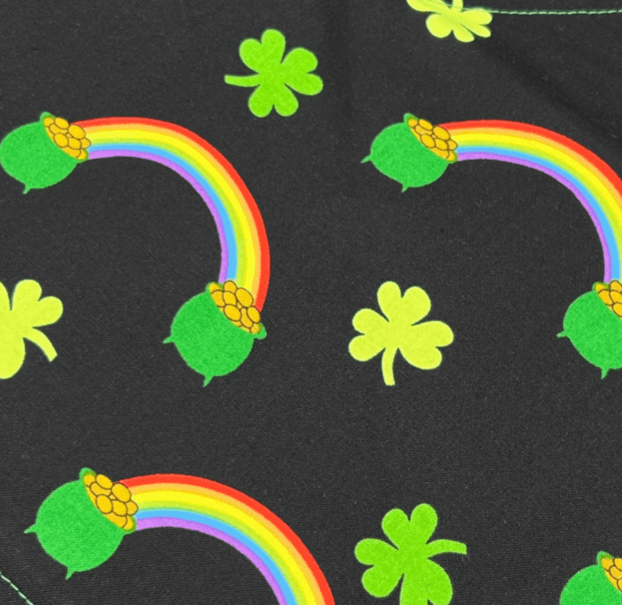 Saint Patrick's Day Pet Bandana Lucky Pots