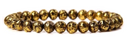Gold Lava Rock Bracelet – Grounding Energy with Modern Minimalist Style