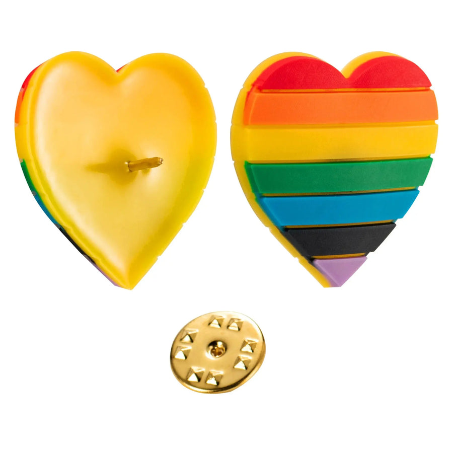 Gay Pride Silicone Pin Variety Pack (100 Pieces)