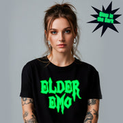 Glow in the Dark Elder Emo Black T-Shirt