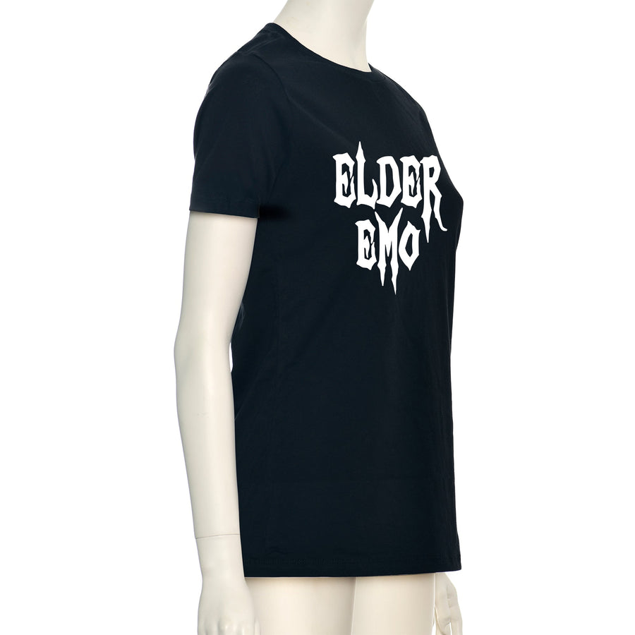 Glow in the Dark Elder Emo Black T-Shirt