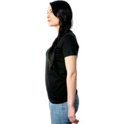 I hate everyone Black Tapered V-Neck T-Shirt