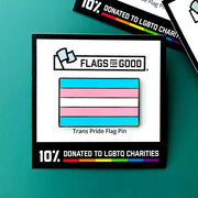 Transgender (Trans) Pride Flag Enamel Pin