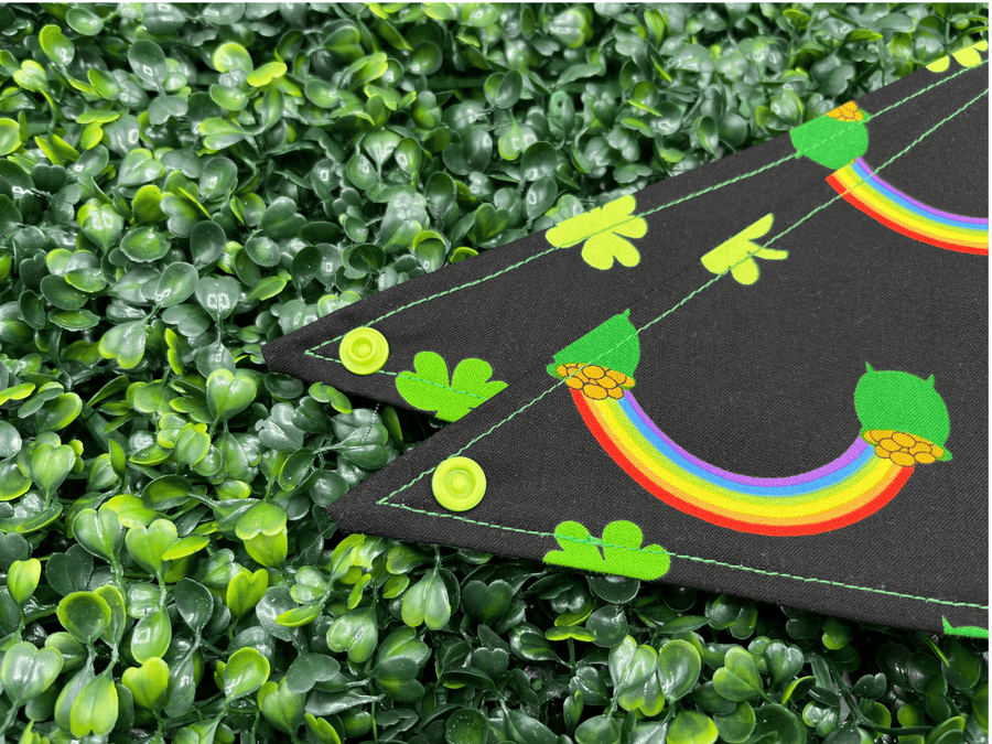 Saint Patrick's Day Pet Bandana Lucky Pots