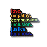 'Kindness Is' Pride Magnet