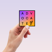 Advocate Sticker