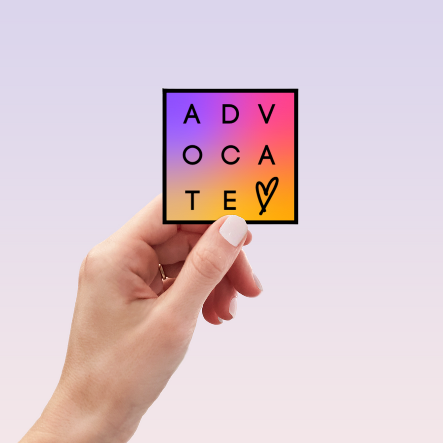 Advocate Sticker