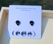 Alien UFO Stud Earrings