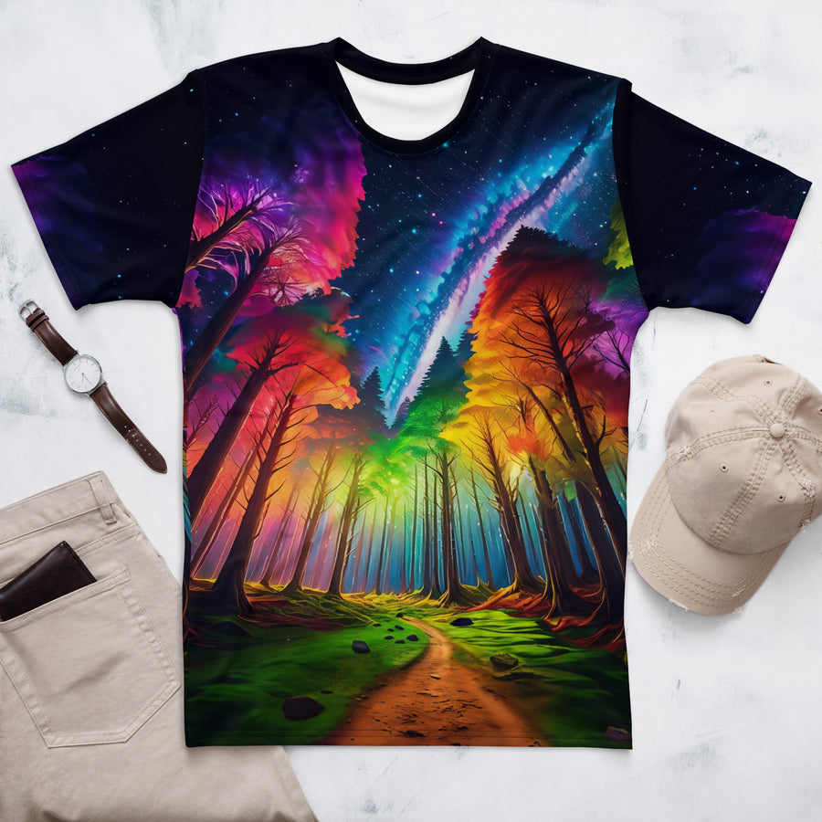 Rainbow Forest Men's t-shirt