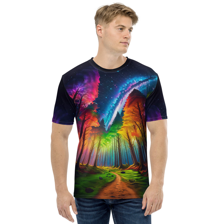 Rainbow Forest Men's t-shirt