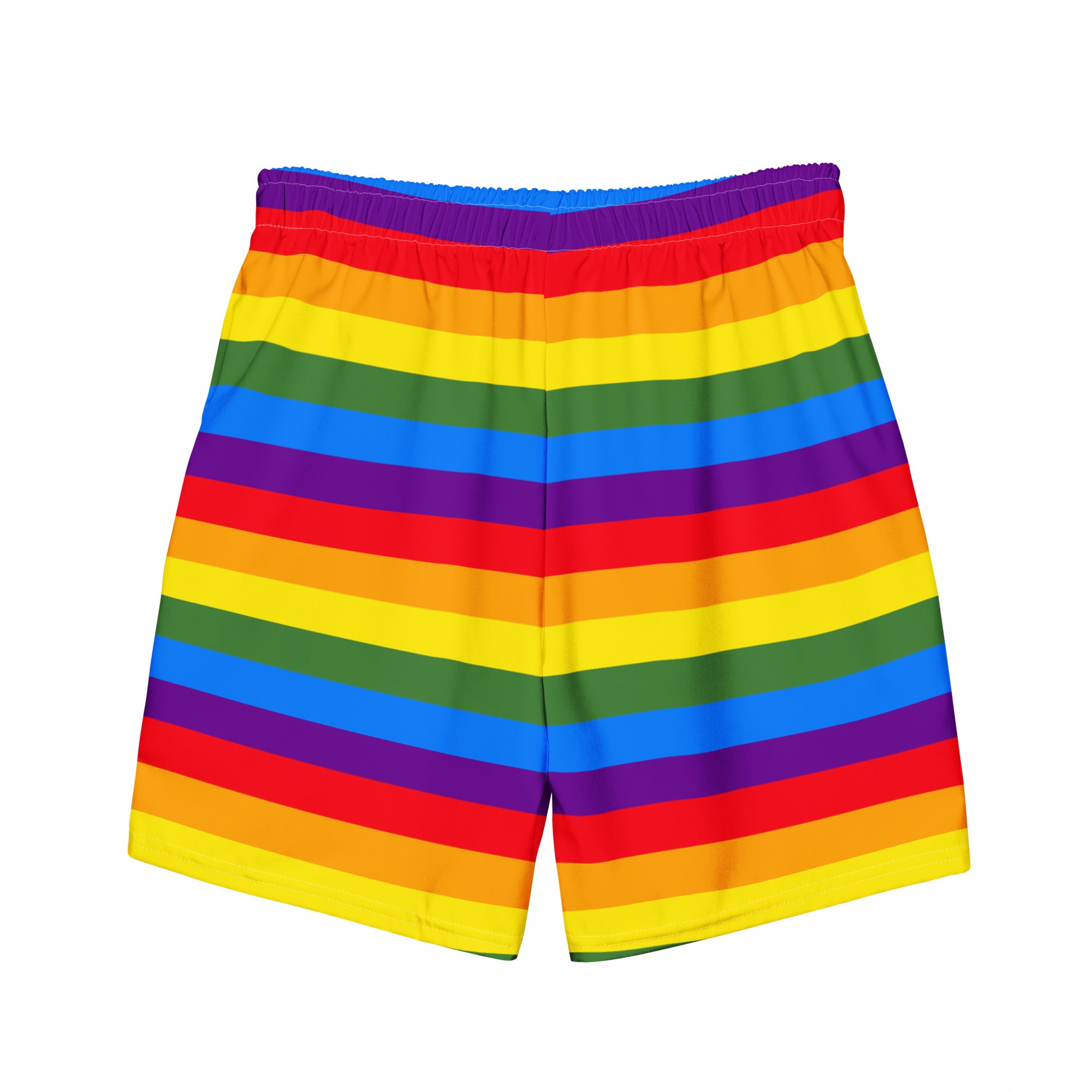 Live Your Truth Outer Peace Logo Masc swim trunks