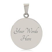 You Are Safe With Me Rainbow Pendant Necklace – Affirmation Jewelry