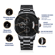 Live Your Truth Watch – T Symbol Stainless Steel Watch