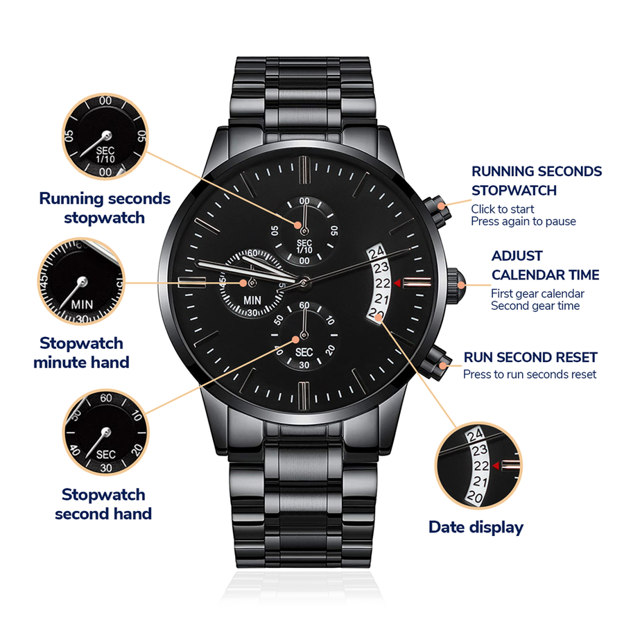 Live Your Truth Watch – T Symbol Stainless Steel Watch