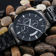 Live Your Truth Watch – T Symbol Stainless Steel Watch