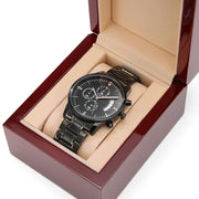 Live Your Truth Watch – T Symbol Stainless Steel Watch