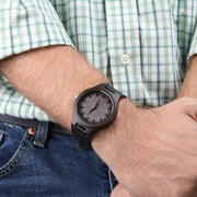 Live Your Truth Wooden Watch –T Symbol Men's Watch