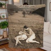 Loved Each Other Well Fleece Blanket – Queer Love Heirloom Throw