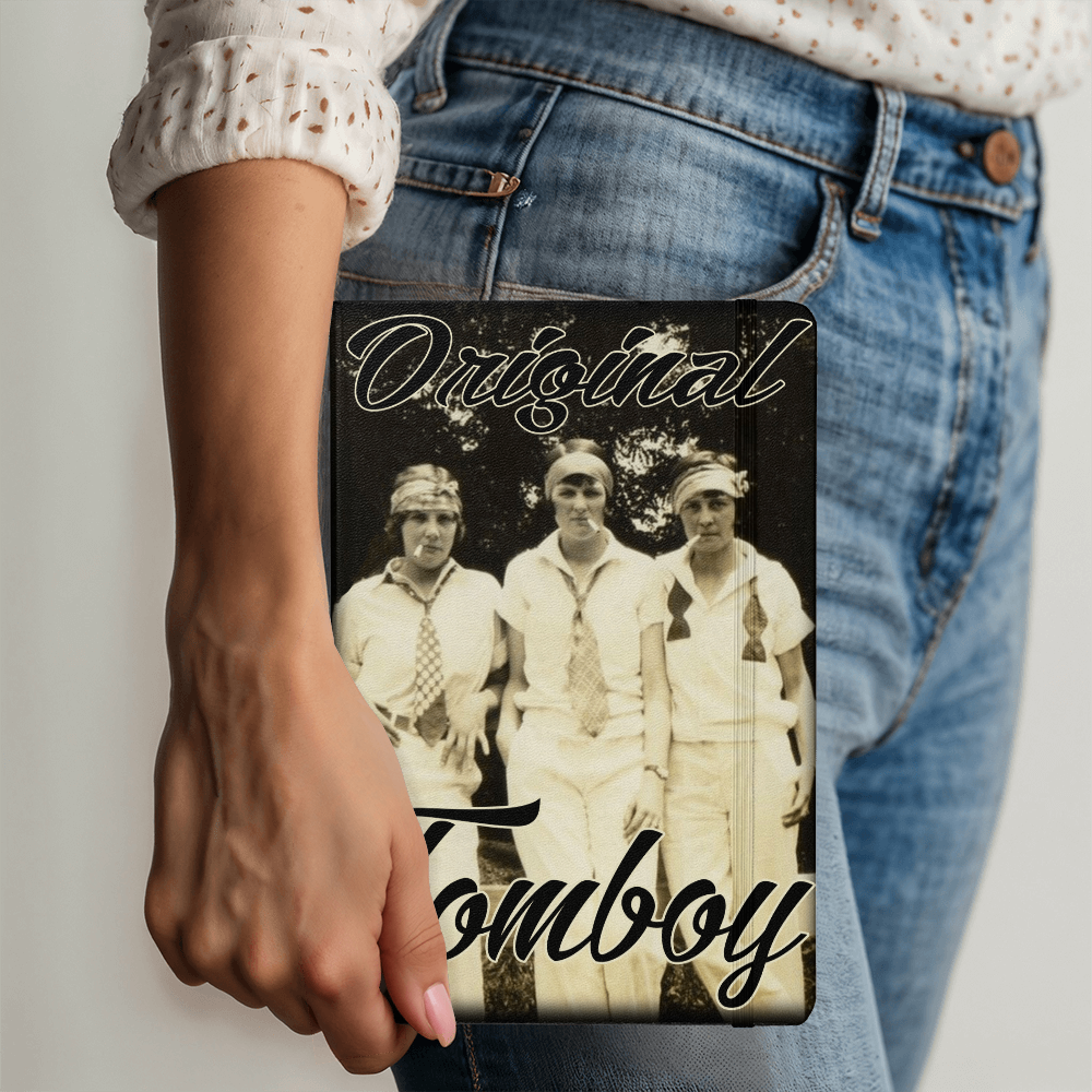 Original Tomboy™ Vintage Journal – Classic Hardcover Lined Notebook for Writing & Reflection