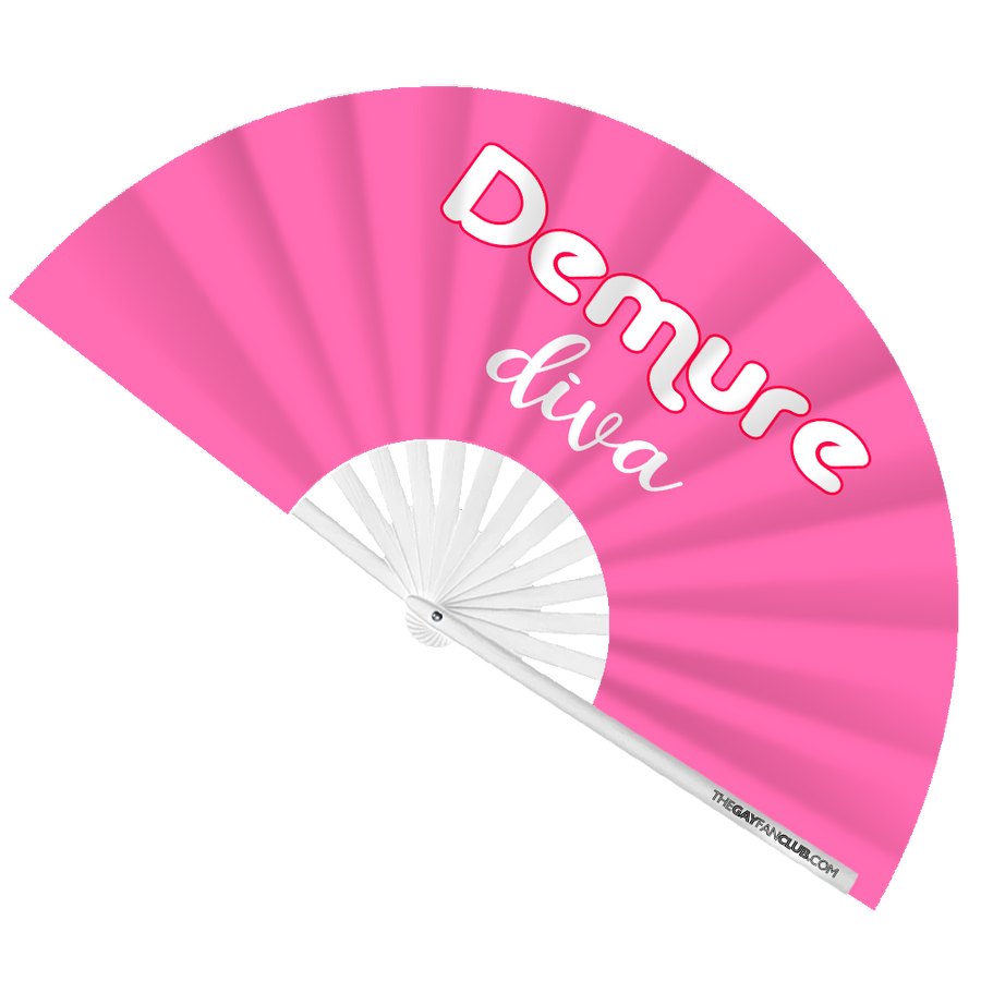 Demure Diva Fan