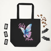 Self Made Trans Butterfly Eco Tote Bag