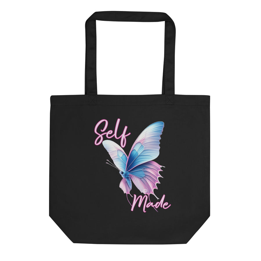 Self Made Trans Butterfly Eco Tote Bag