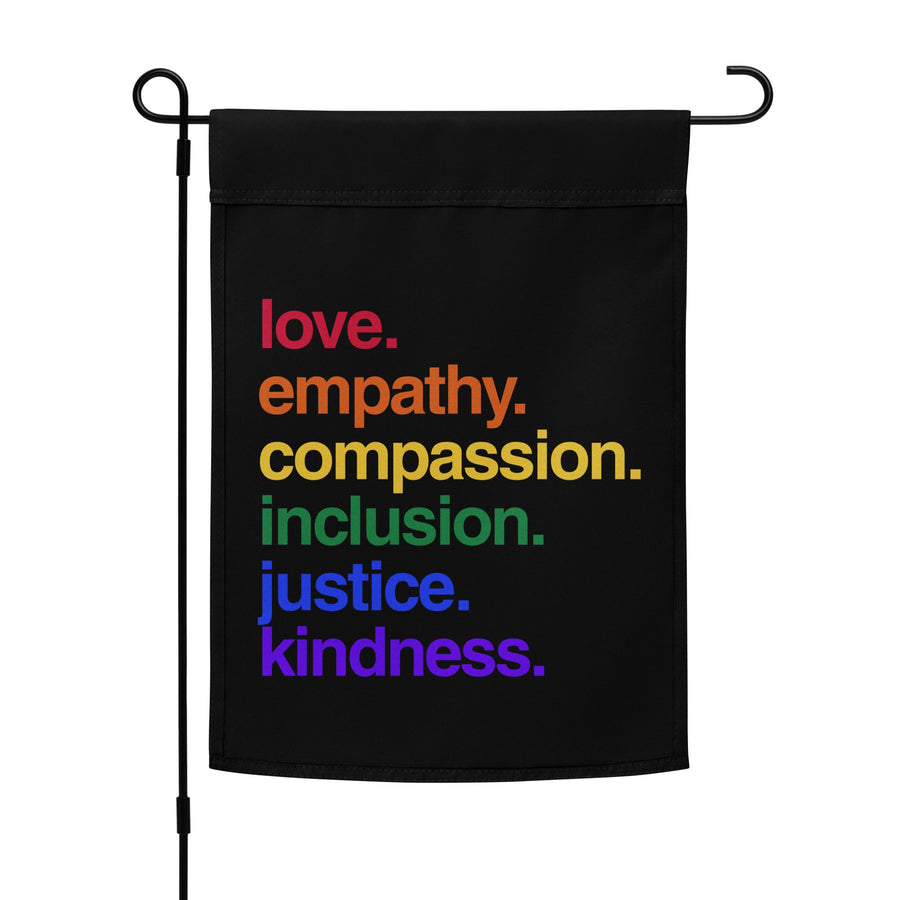 'Kindness Is' Pride Garden Flag