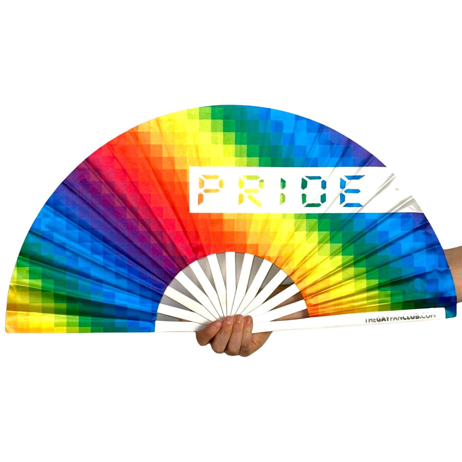 Pride Rainbow Fan