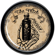 Witches Brew Poison Potion Halloween Black Acrylic Plug Set 0G to 20mm