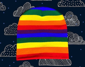 Rainbow Pride Beanie